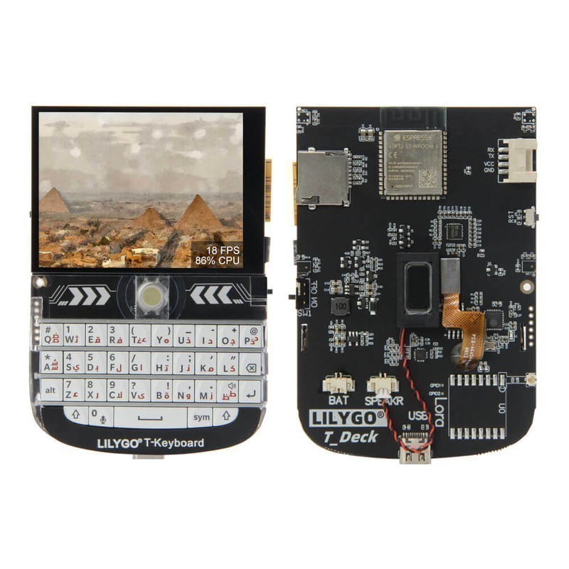 LilyGo T-Deck — ESP32-S3 development board